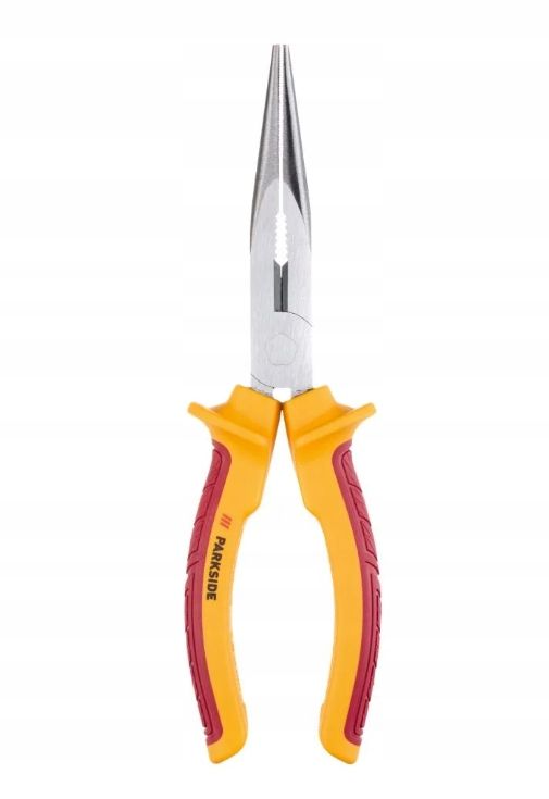  Parko pakrantė pusapvalės replės 180 mm plienas ergonominė laikikliai