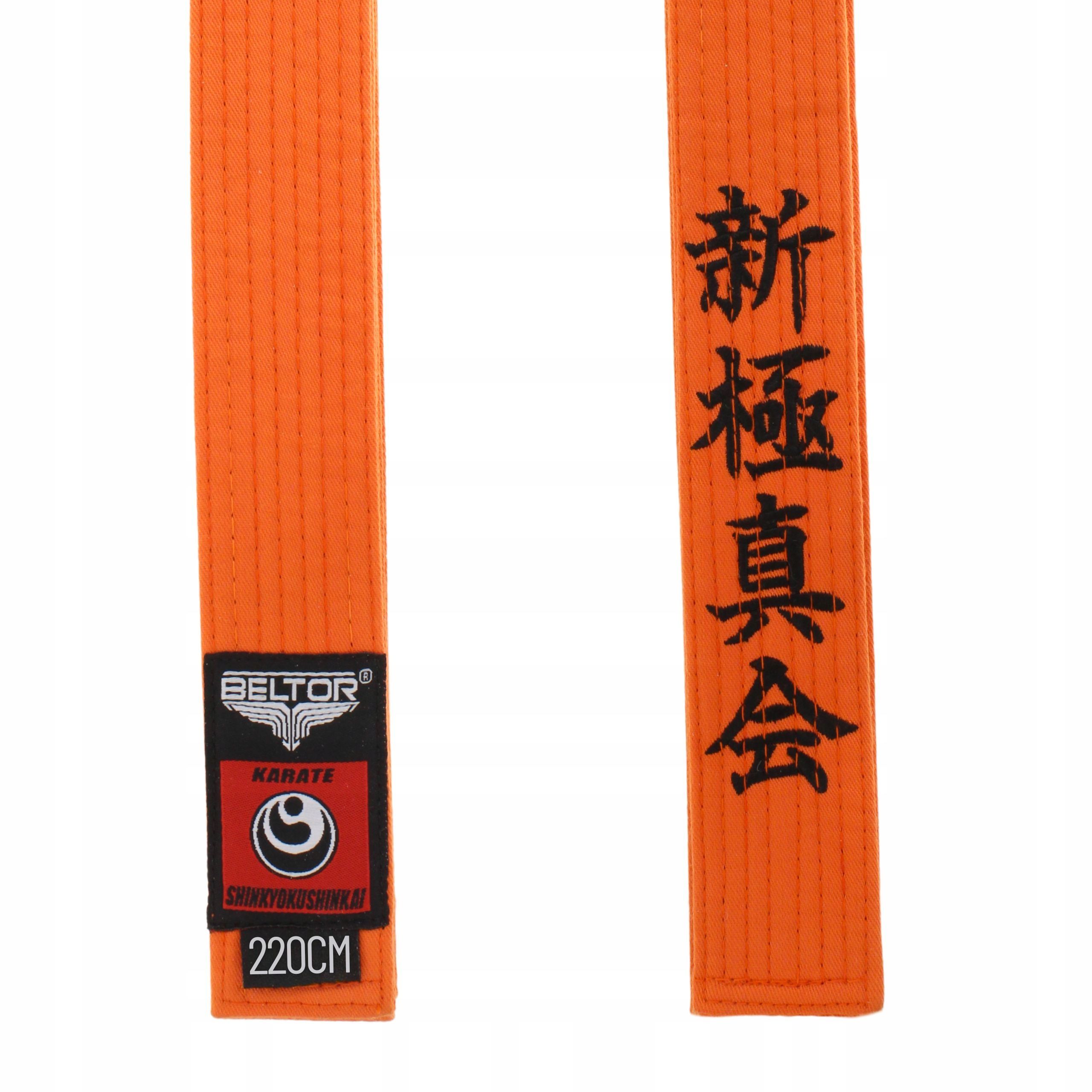  Beltor blau gürtel karate shinkyokushinkai mit stickerei in karategi 200 cm