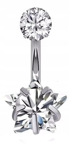  Titanium navel piercing with in balls golden piercing 1,6/10/8+5