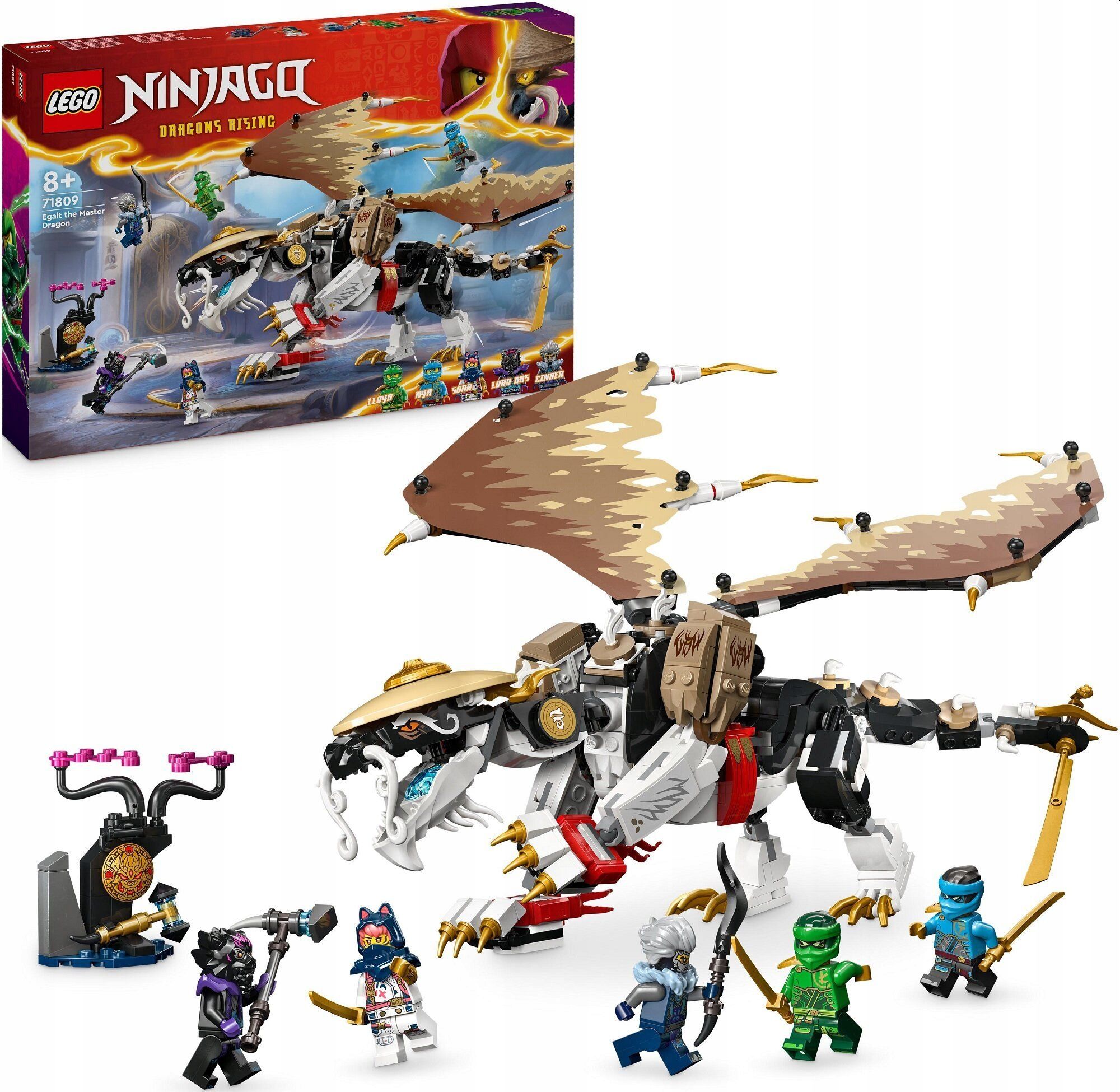  Lego ninjago - bojová súprava s mechem jaya nr 71805