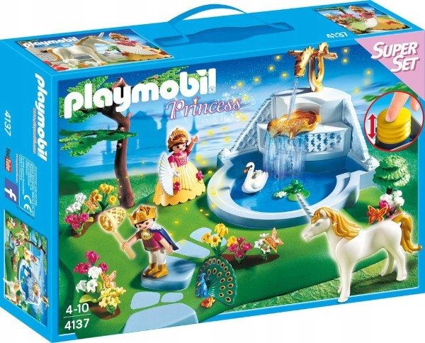  Playmobil 4137 - superset, báječné záhrada kráľovský - krk