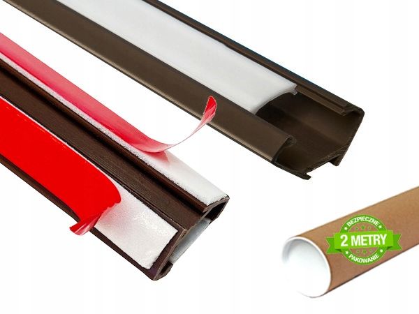  Juostos profilis led gilus pilka + gaubtas 1m