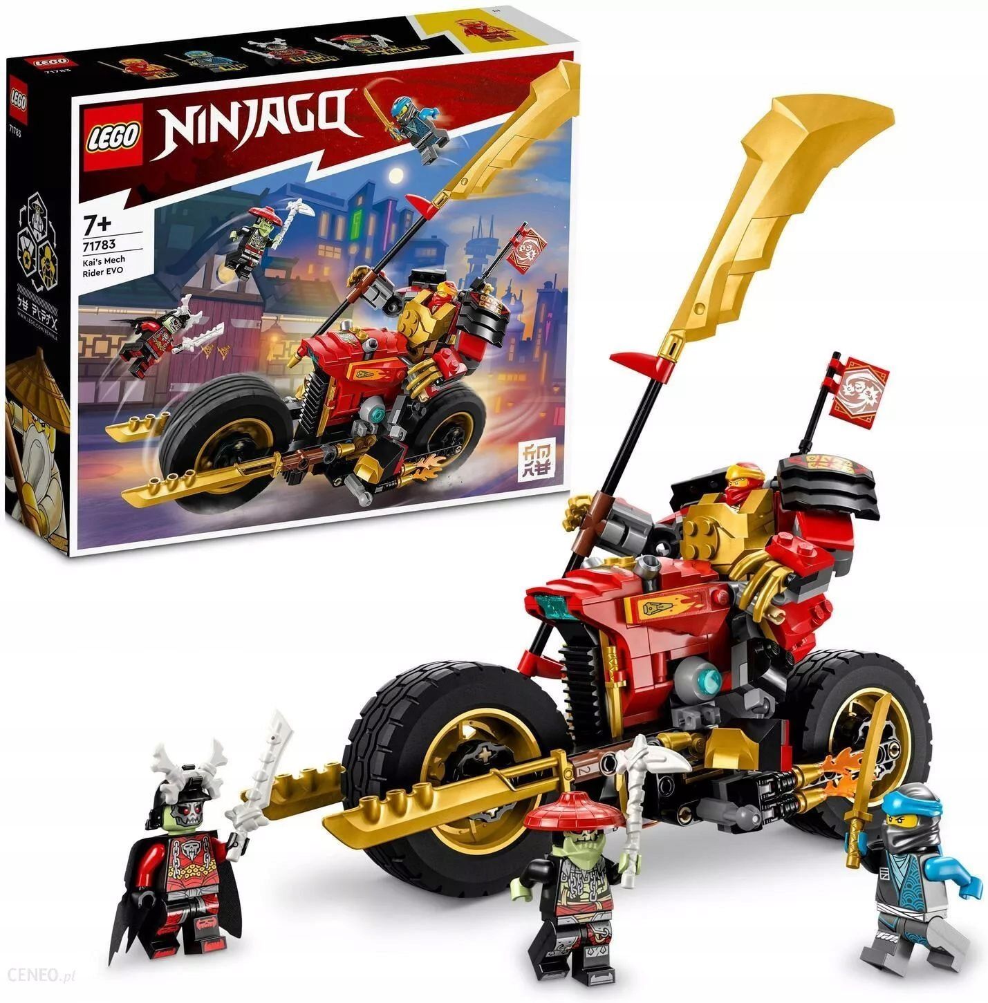  Lego ninjago - bojová súprava s mechem jaya nr 71805