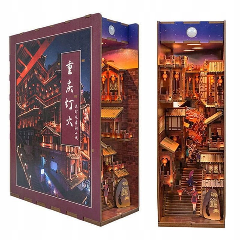  Miniatūra māja book nook vasara fejas dāvana diy