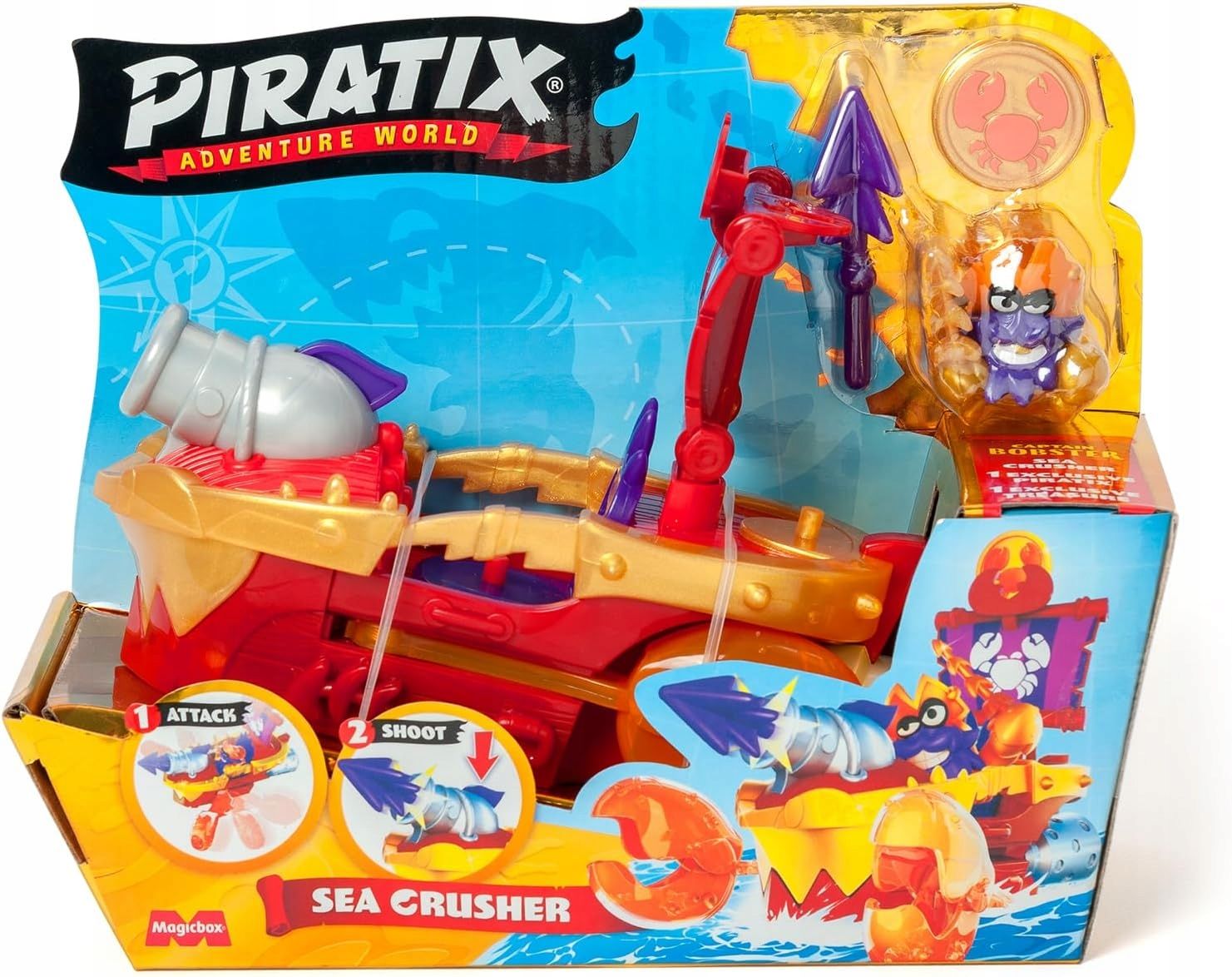  Magicbox - piratix - seriál golden treasure - monster treasure