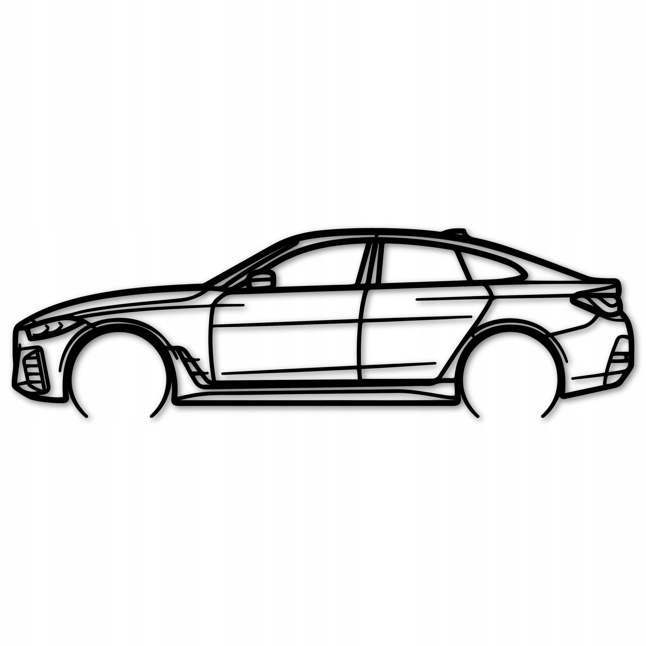 Ažūra glezna automašīna bmw e39 vagons sienu apdare plāksne 80 cm gleznas