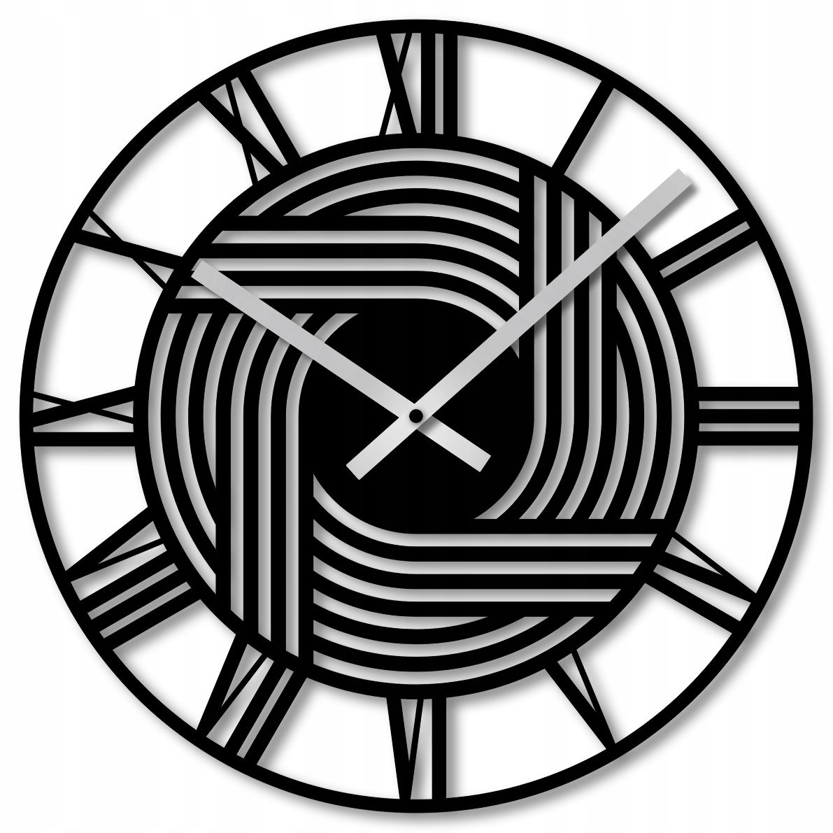  Wall clock 60 cm clock on the wall big clock openwork classic big numbers