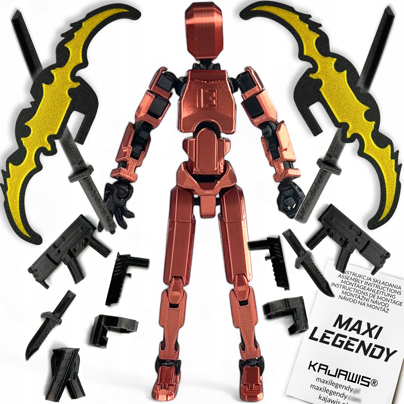  Sběratelská figurka 17cm originál maxi legendy mini figurky kajawis