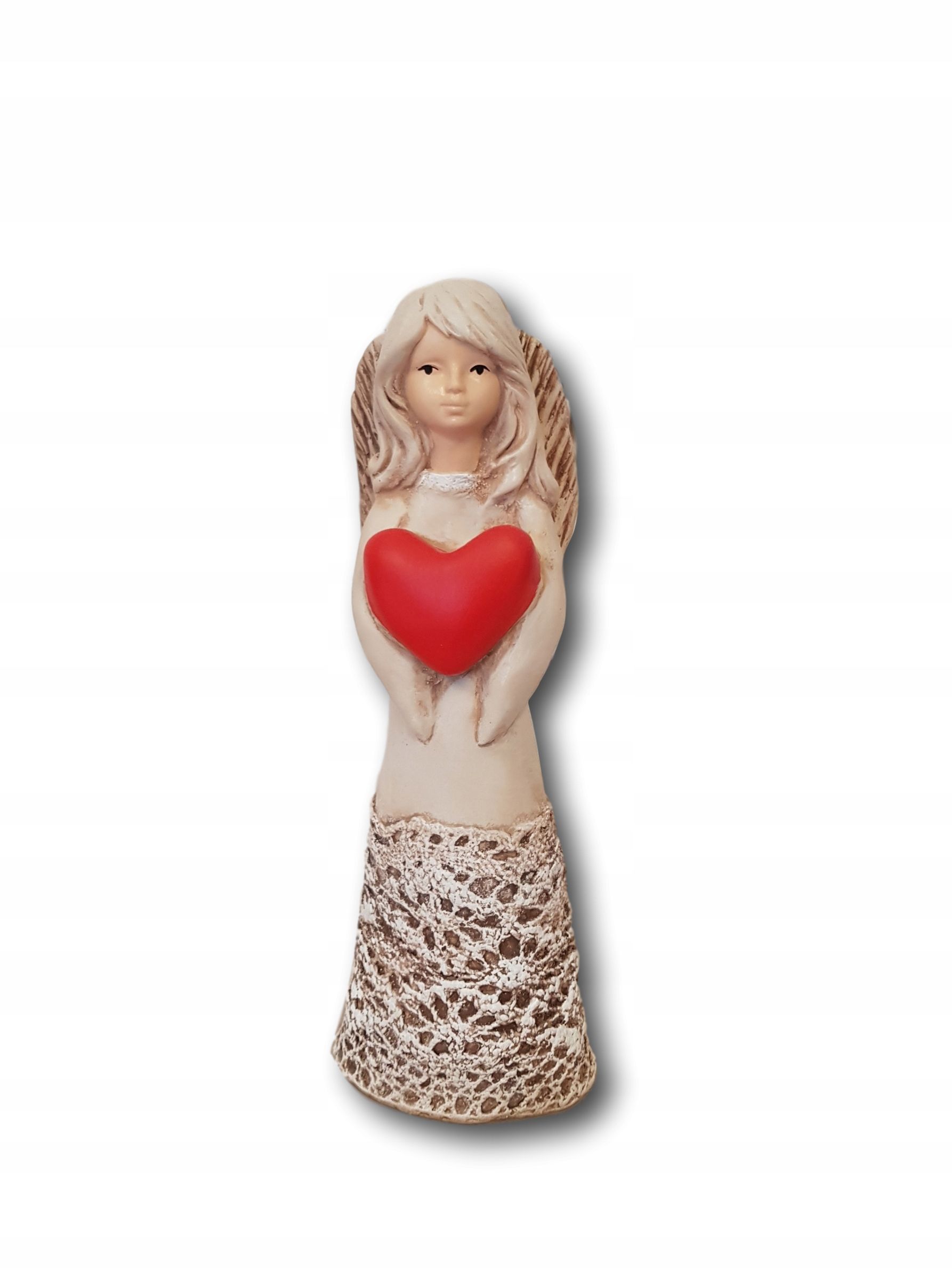  Angel angel amor plaster figurine candlestick 27cm