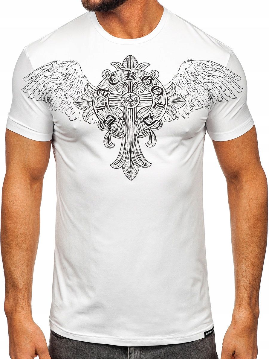  Herren-t-shirts rundhalsausschnitt denley größe m