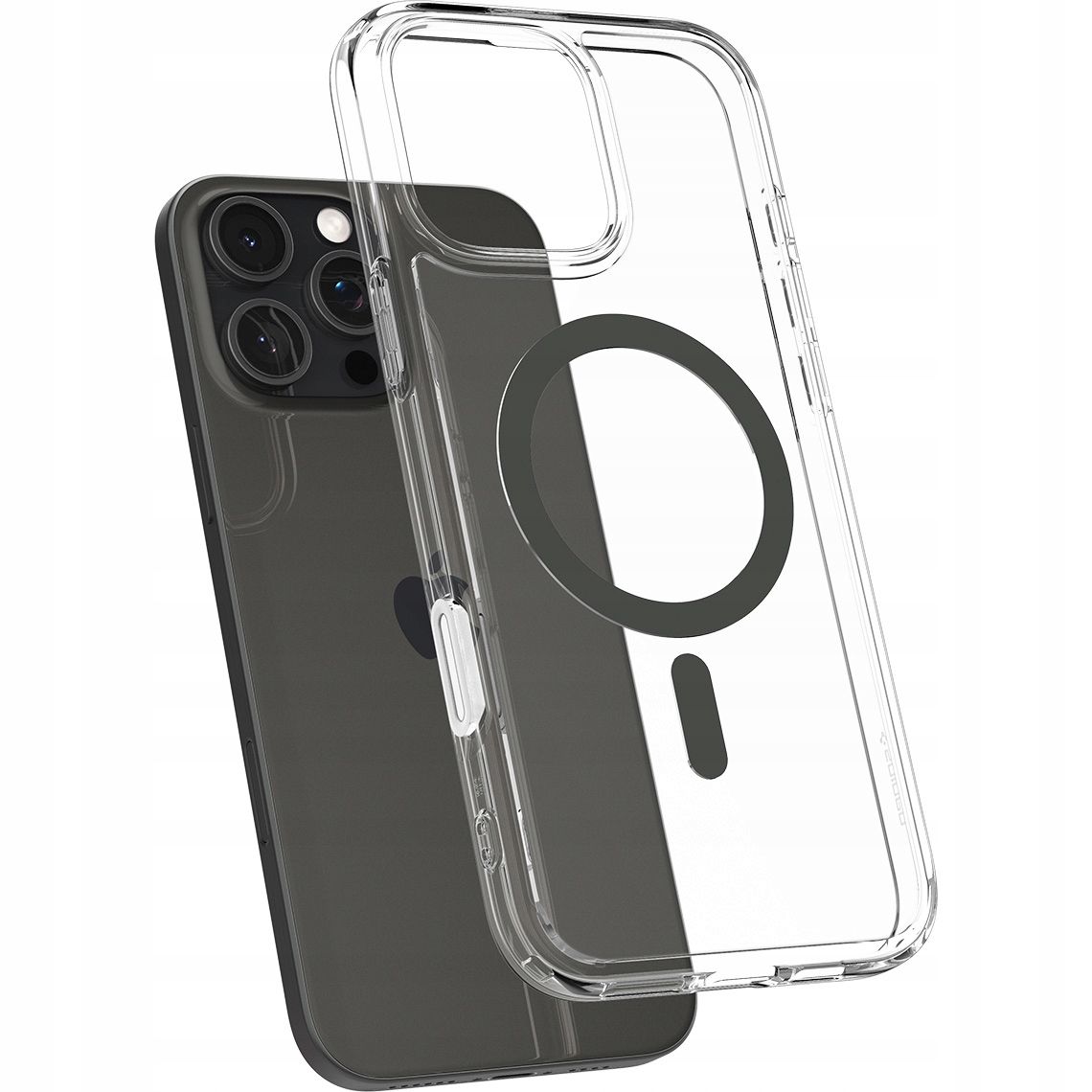  Byla spigen į "iphone" 16 pro, nugara į magsafe, lengvas, tvirtas, stilingas