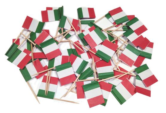  Toothpicks piers flags slovakia slowacji 20 pcs.