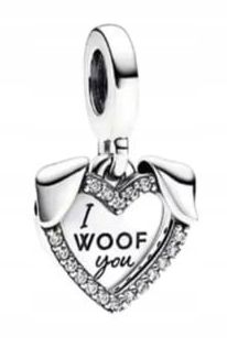  Md charms pendant heart rose love you forever yorkshire terrier york dog