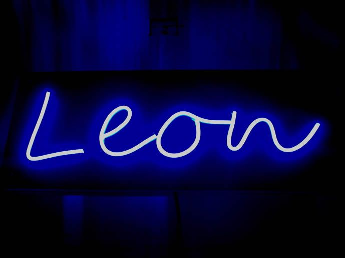  Nbzjanekkk neon led uz sienas ar barošanas avotu janekkk 49x13cm poļu ražojums