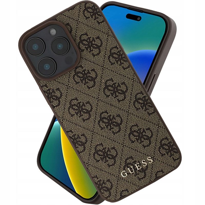  Elegantne telefoni ümbris guess sisse iphone 16 pro max, tahke kohtuasi case