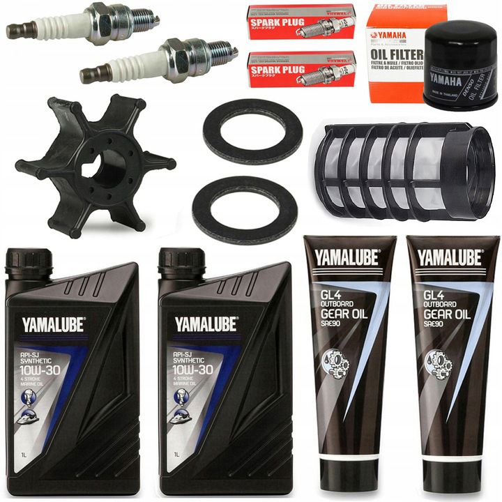  F40a aptarnavimo rinkinys yamaha yamalube 10w30 rotorius