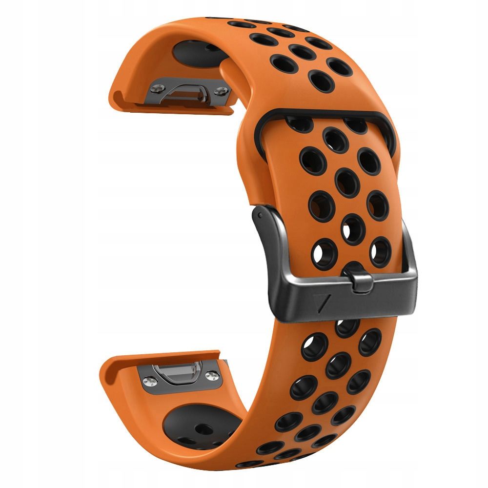  Riemen aristex in garmin fenix 3, garmin fenix 3hr, garmin fenix 5x, garmin fenix 6x, 6x pro, garmin fenix 7x, 7x solar 26mm orange farbe