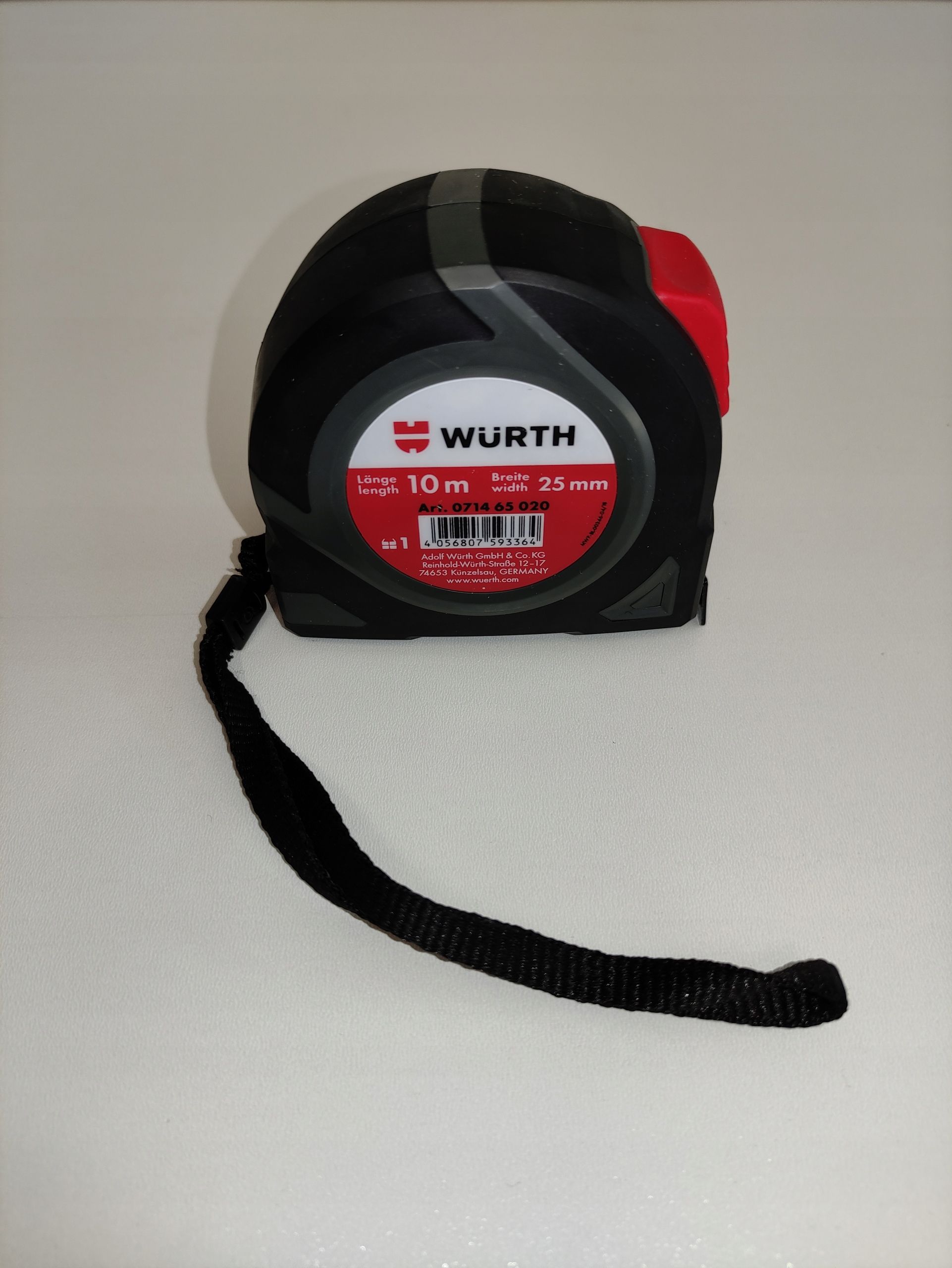  Měřicí páska wurth obal 8m-l25mm- 1c-pt18 071465 008