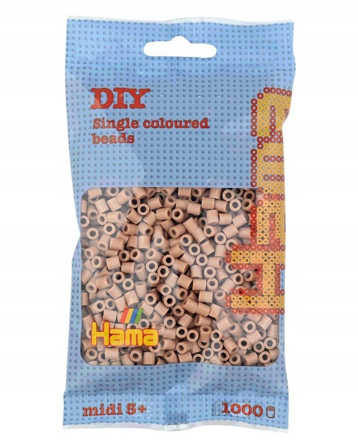  Hama 207-103 - svetlo žltý - 1000 korálky midi - krk