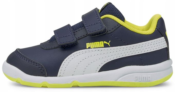  Schuhe puma rickie classic v ps _ 394253 17 _ blau _ mit klettverschluss _ r. 28