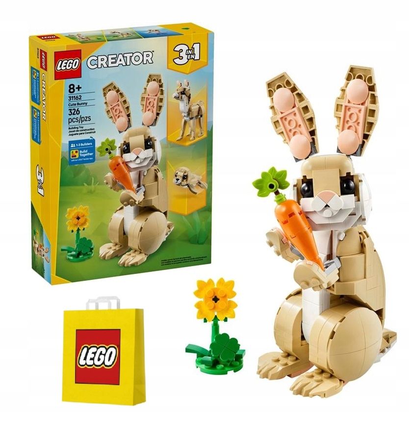  Bloky lego creator 31170 dzikie zvieratá ružový plameniak za darček taška