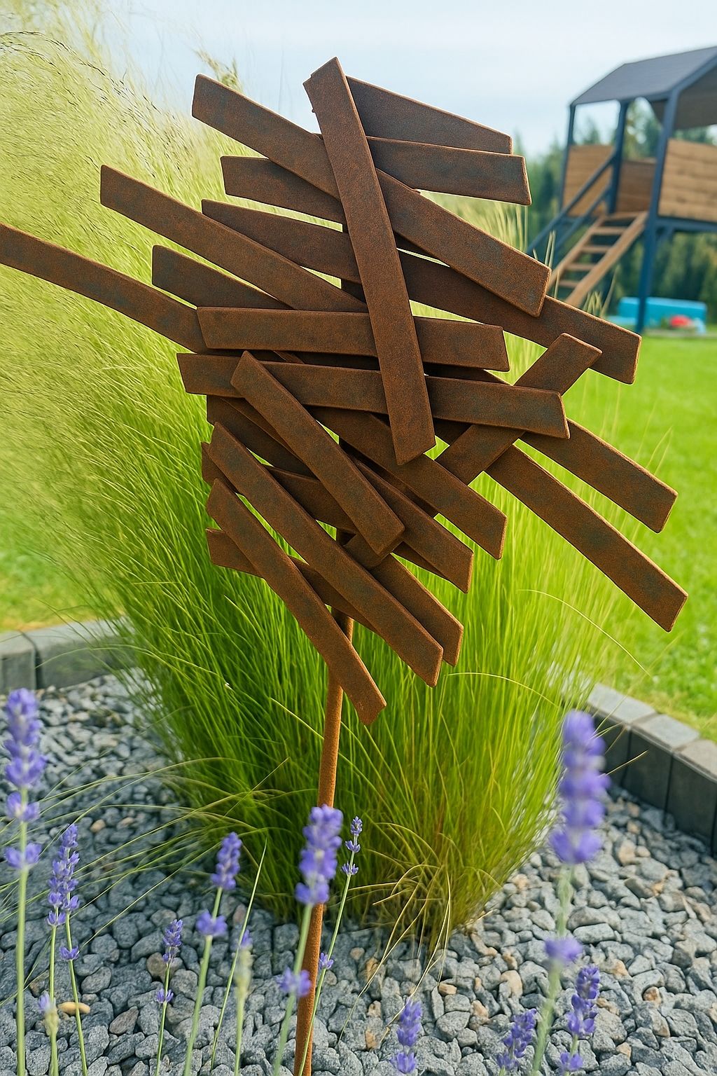  Adornment garden dragonfly rdzawa 3d corten rust sculpture discounts 90 cm