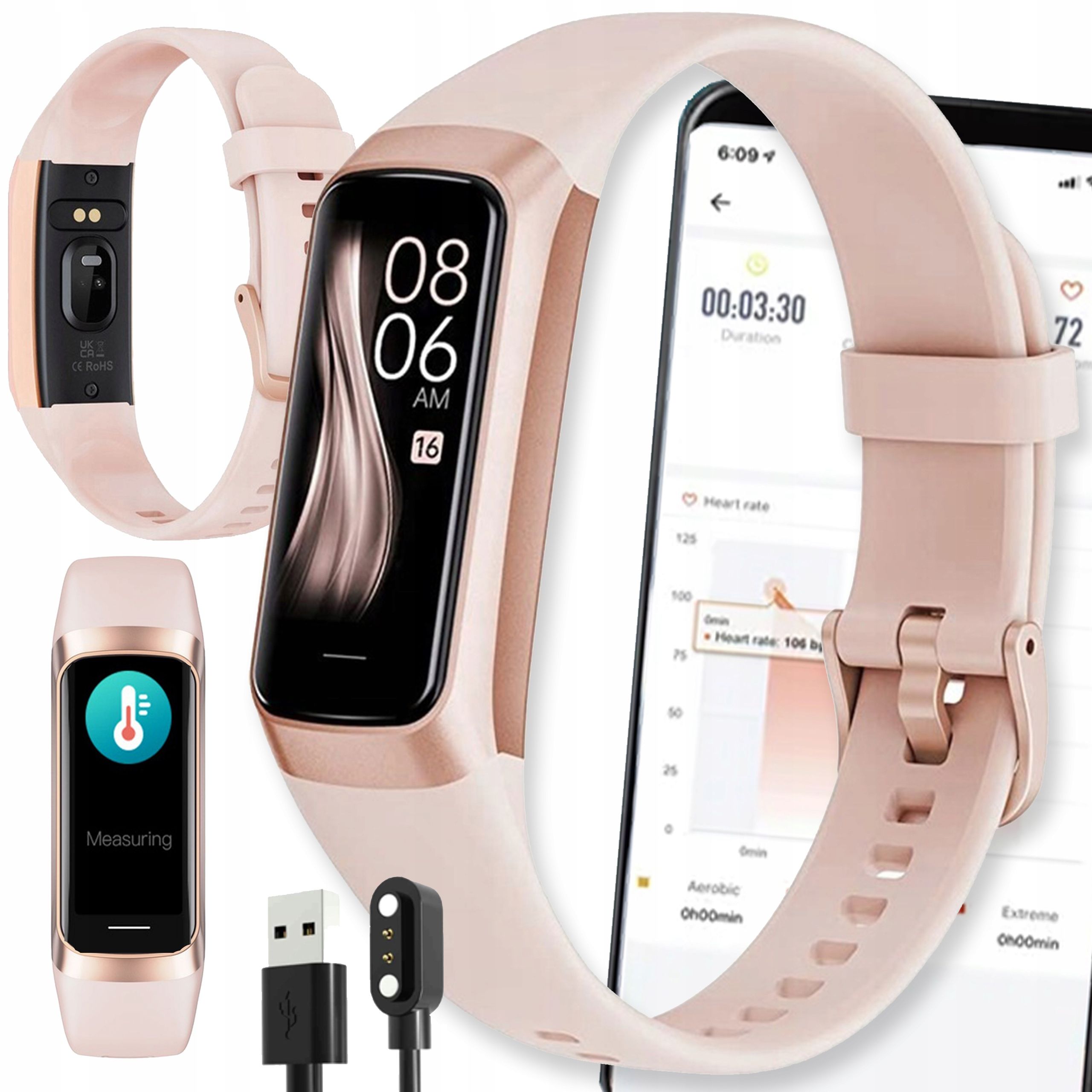 Chytré hodinky náramek na chytré hodinky atletický pro sport puls rozhraní bluetooth jízdní kolo