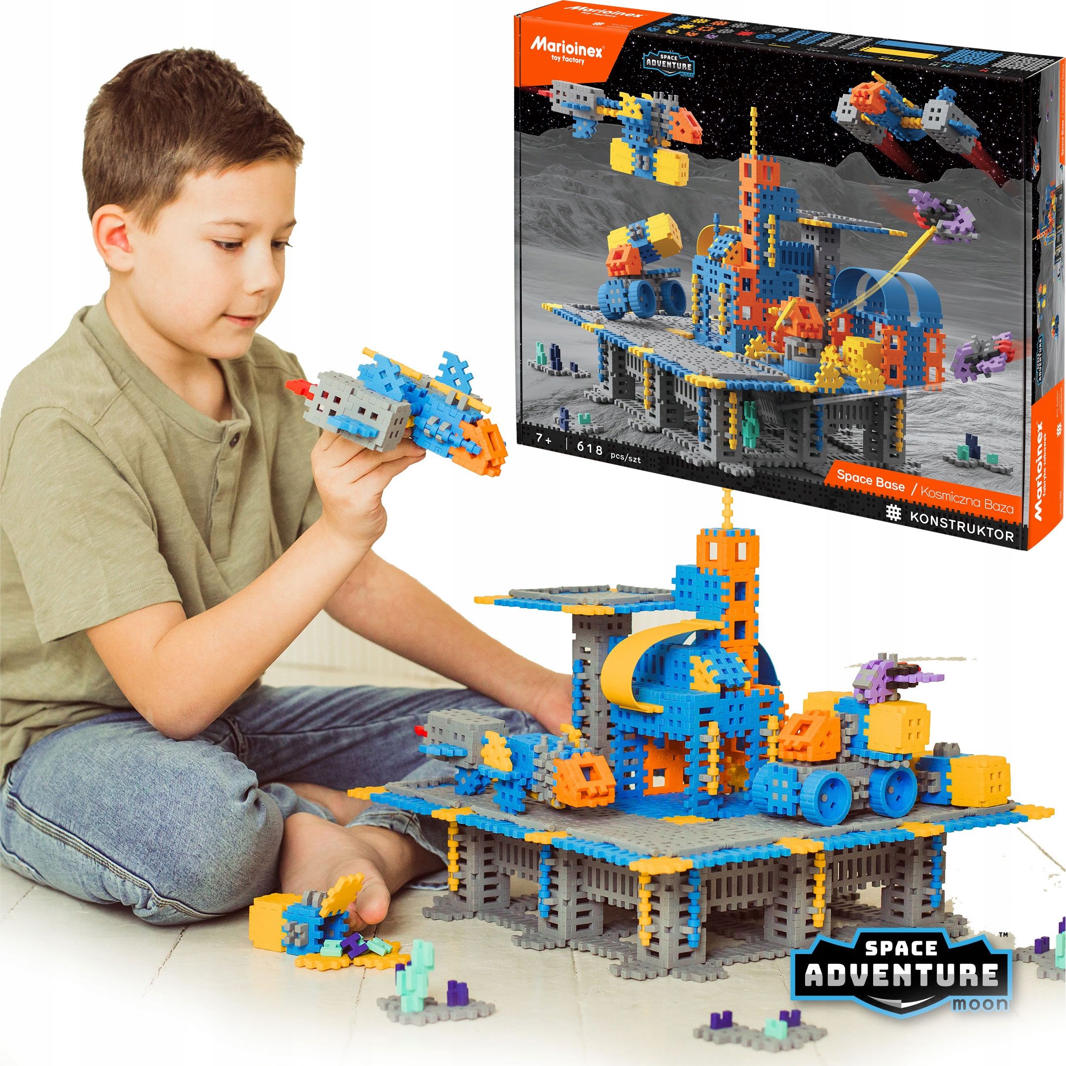  Pastell- blöcke marioinex waffle mini 300 pcs., 10 blätter lehrreich