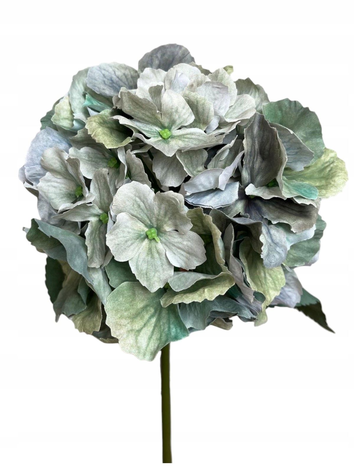  Hortenzie obal větvička umělá květina dodatek 60 cm fialová