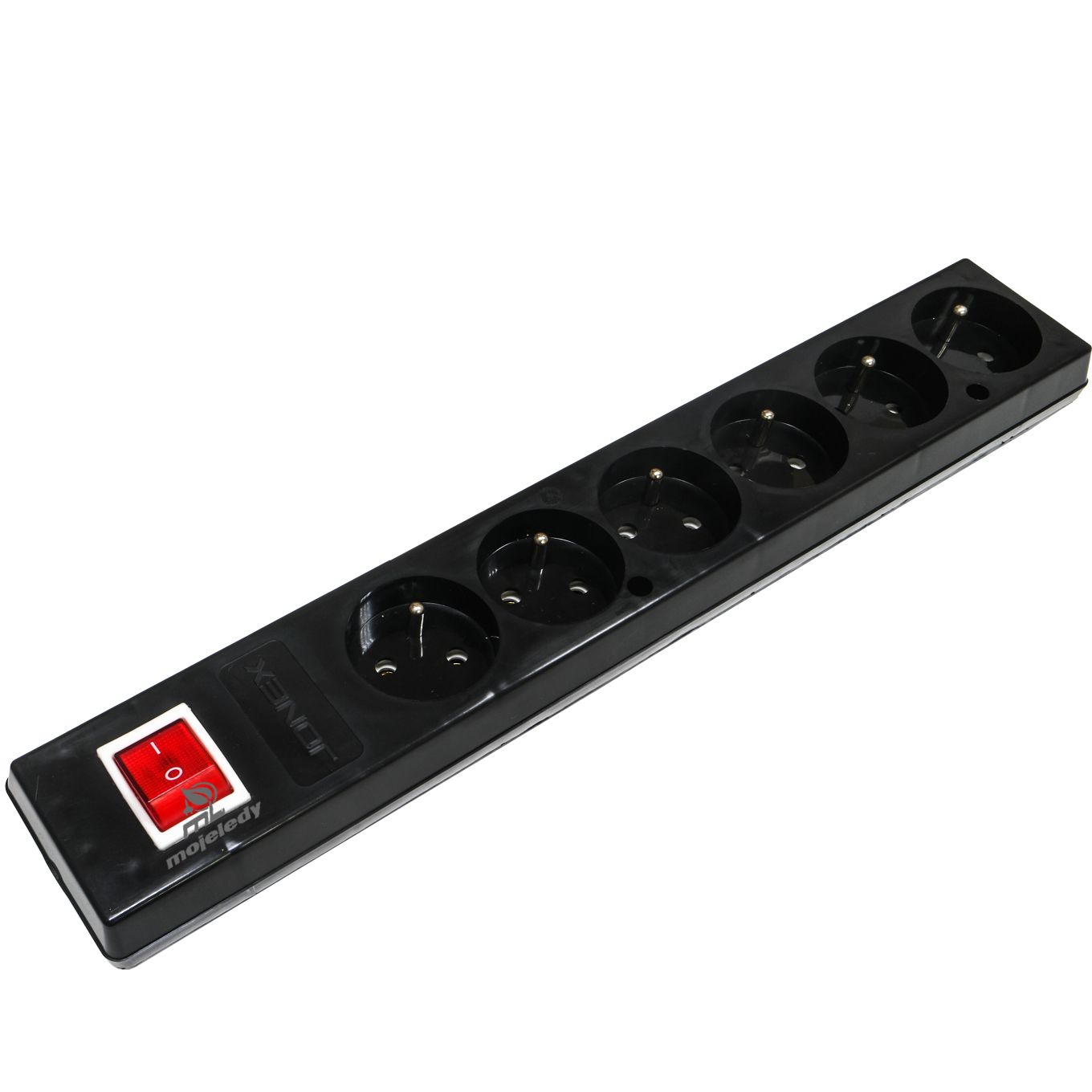  Taisns spraudnis 16a z/u uni-schuko melna krāsa wt-40