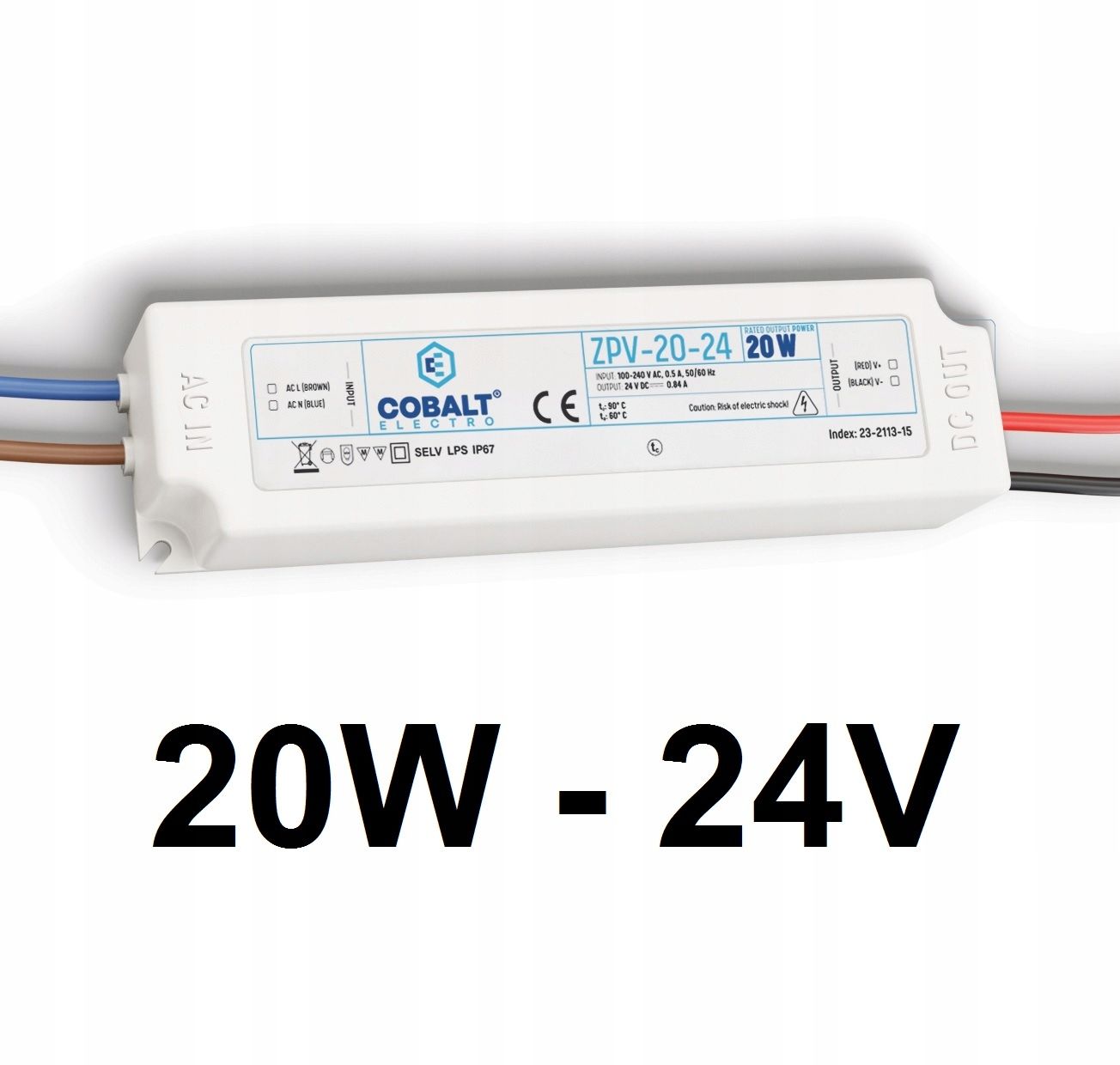  Modulárny napájací zdroj pre led pásy slim cctv 24v 120w