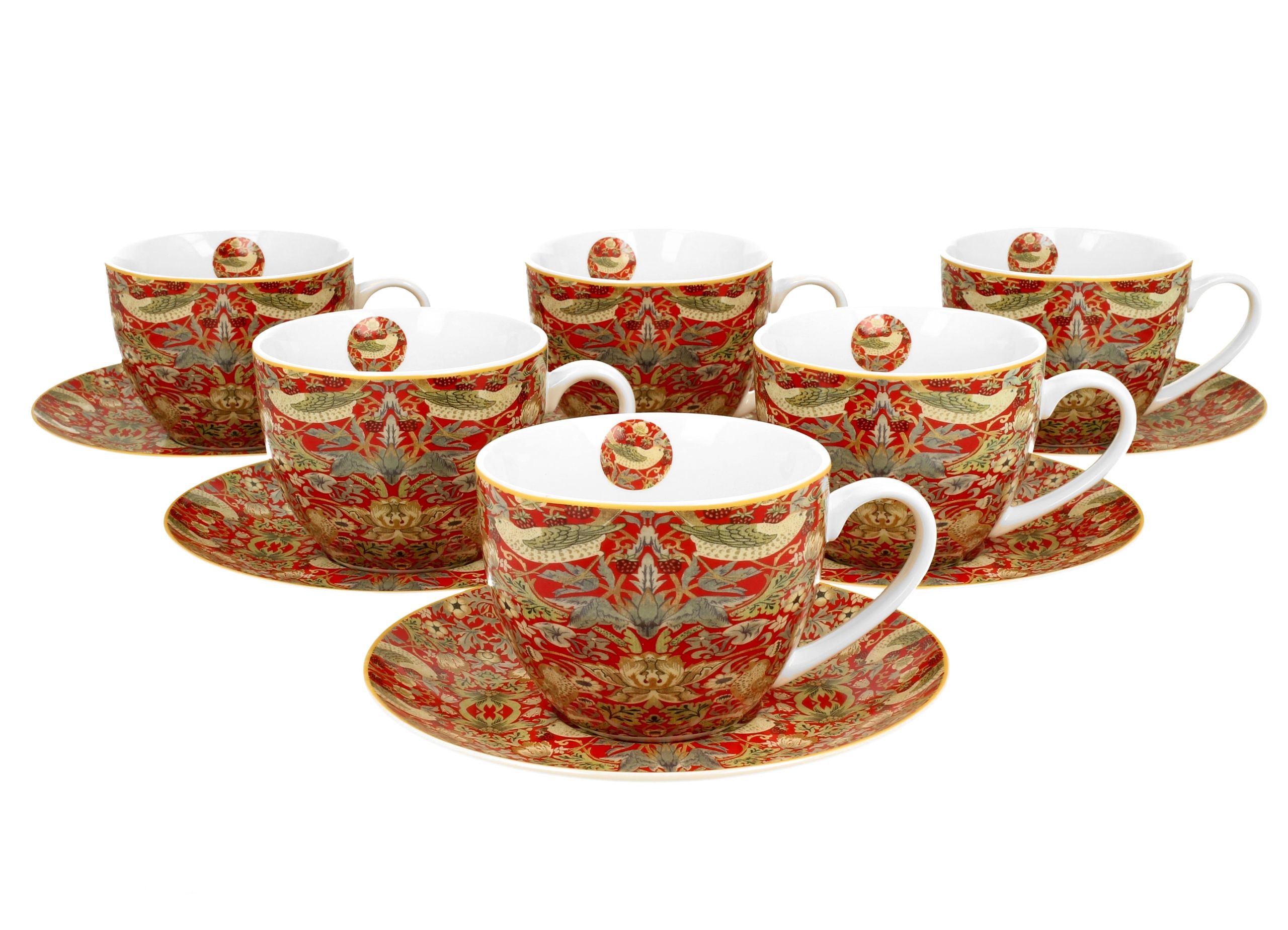  2 cups espresso with saucers safa