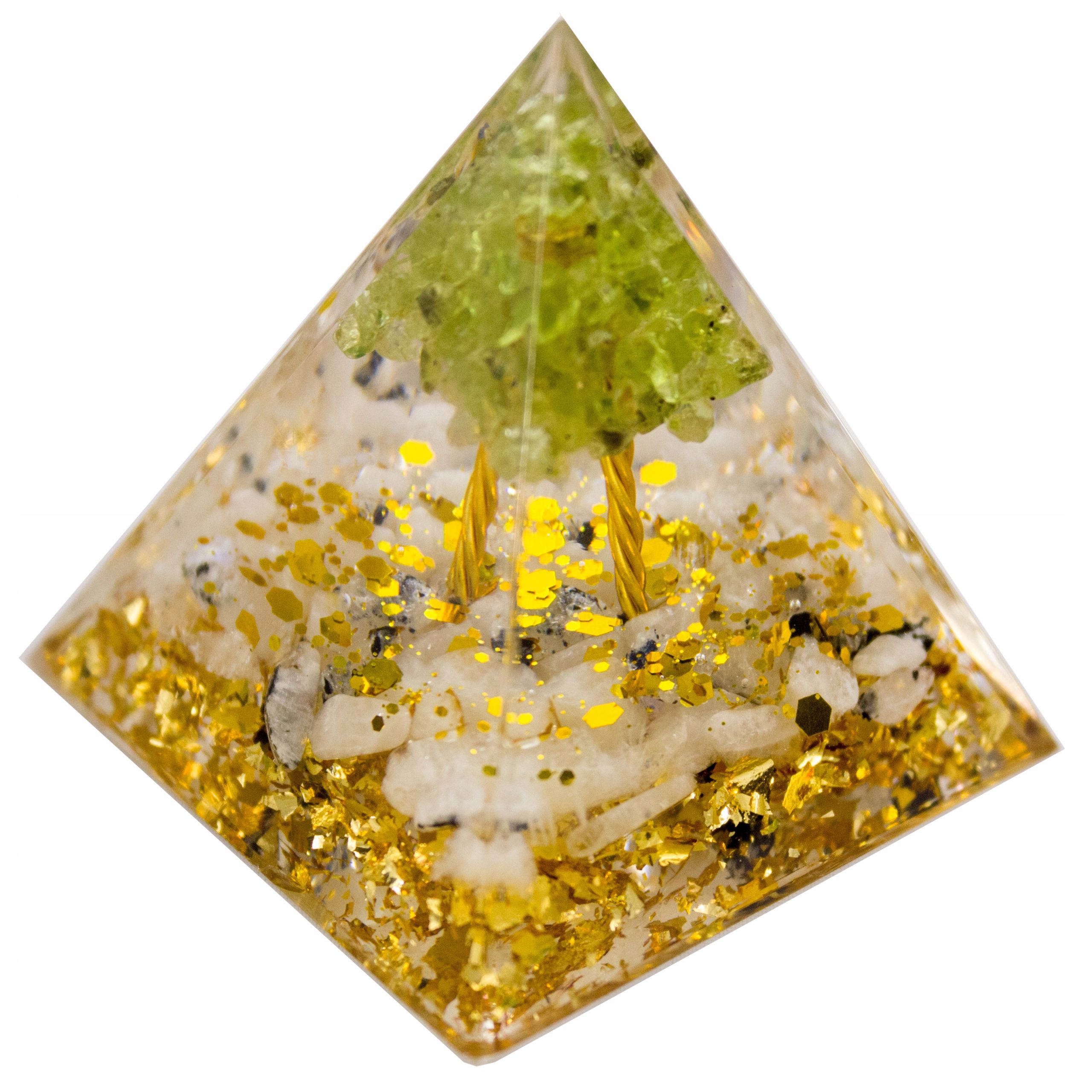  Pyramide orgonit amethyst lazuryt oliwin tigerauge feng shui chakren 5cm