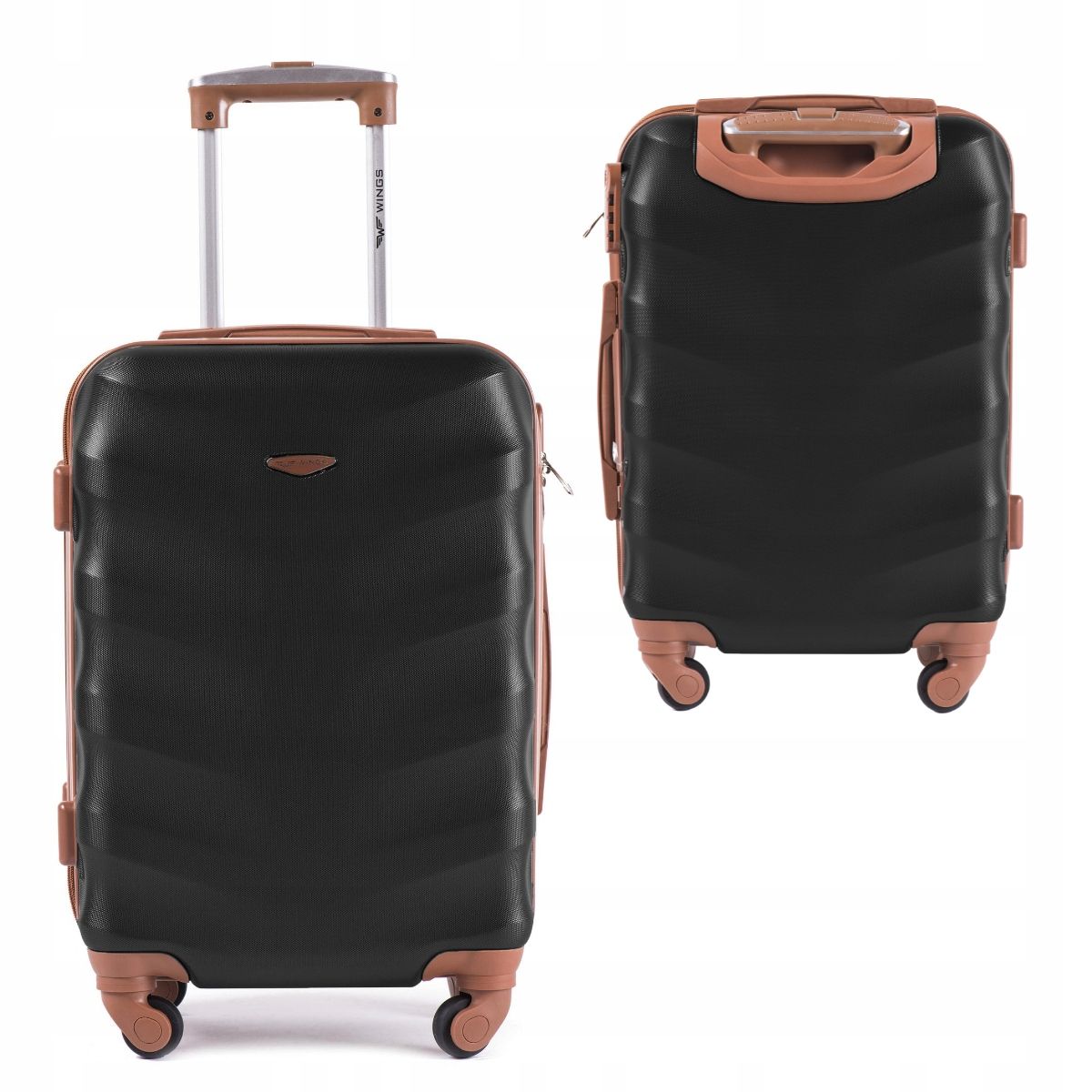  Kietas lagaminas rankiniam bagažui wings abs swallow 38 l