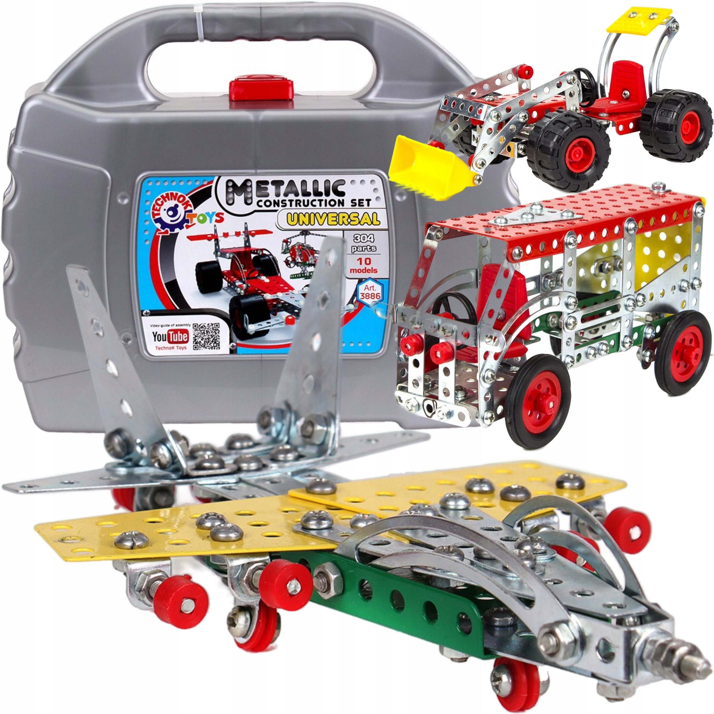  Metalinis konstruktorius automobilis 6 modelių 312el