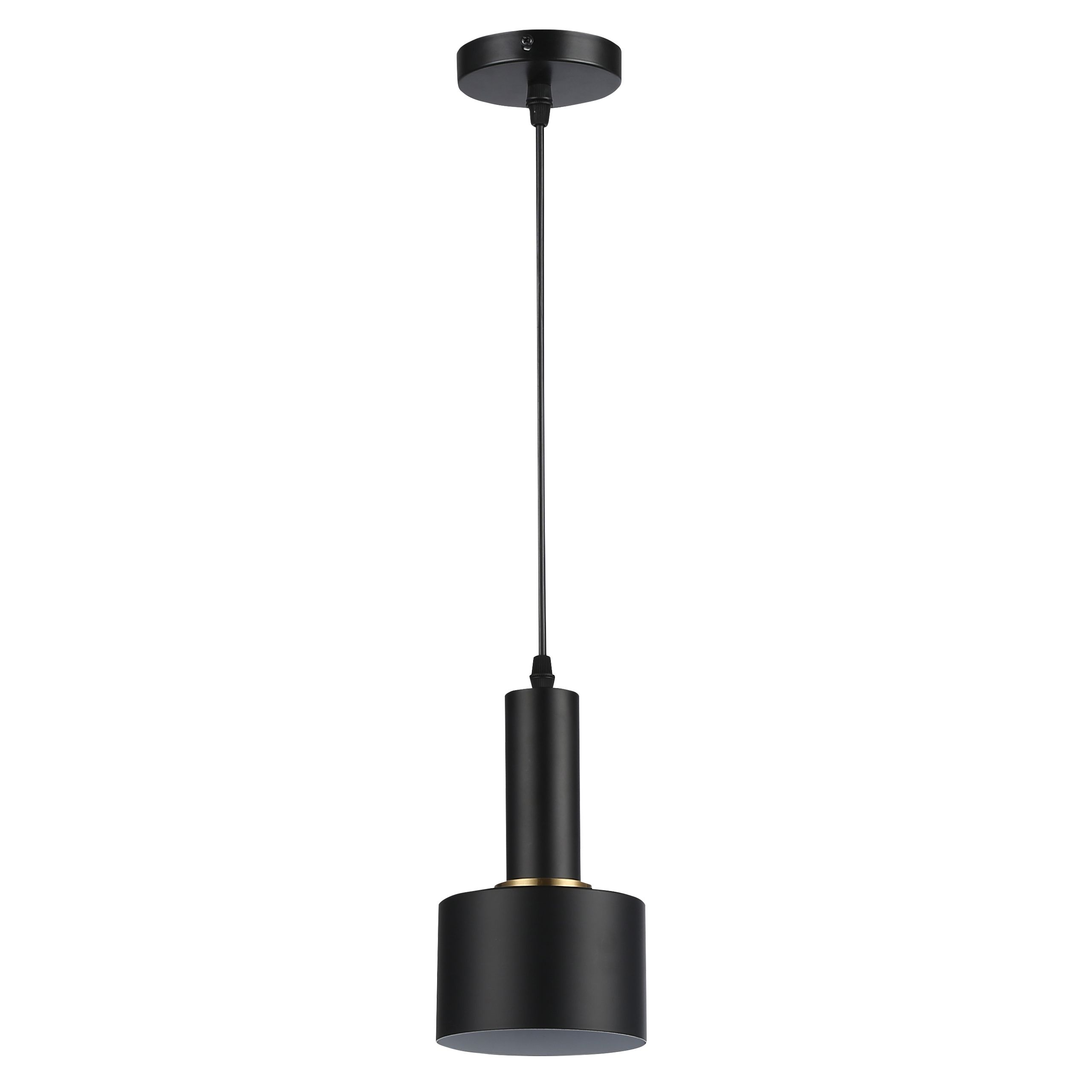  Deckenlampe hängend lampe wandleuchte rahmen 6x nr. e27 70cm led schwarz