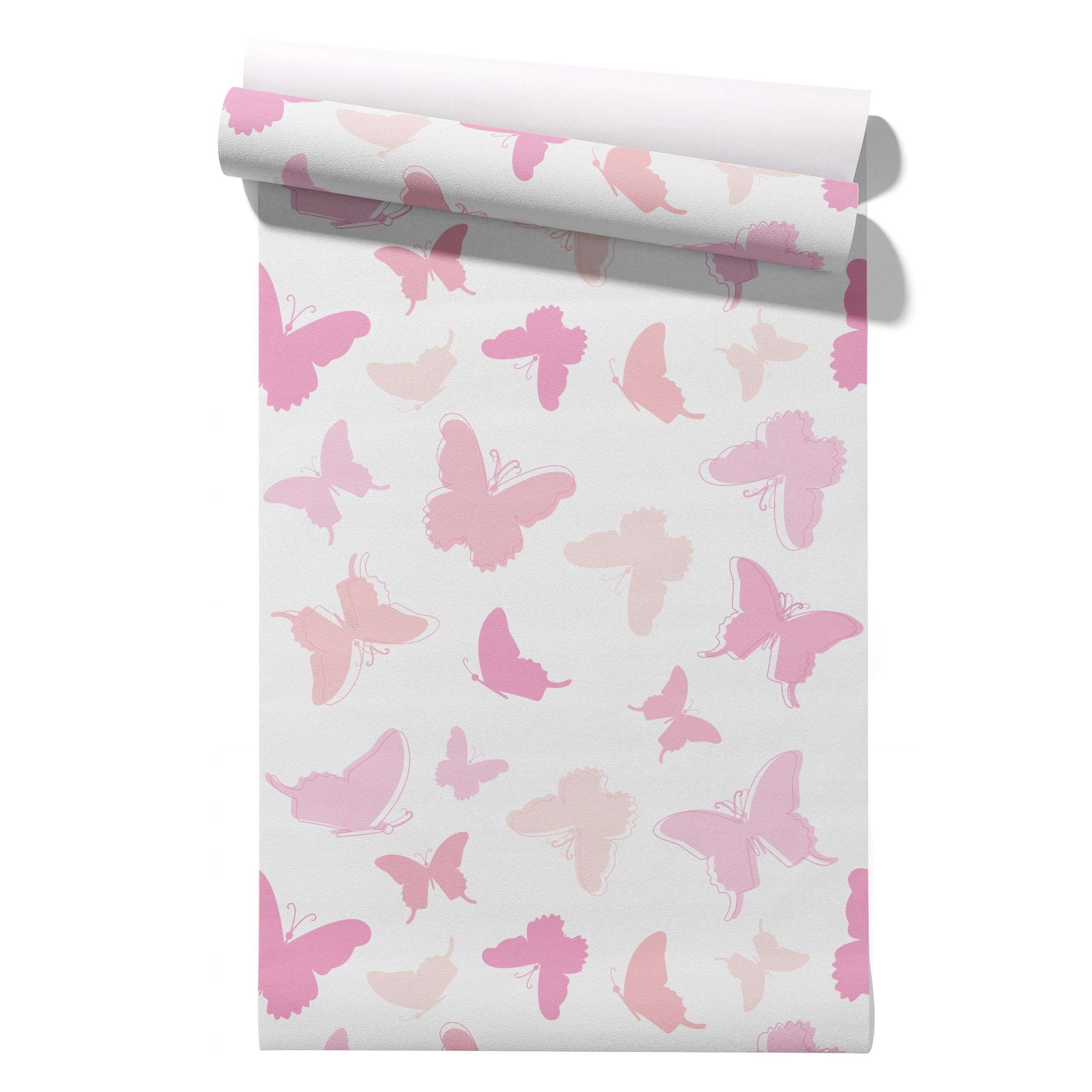  Wallpaper non-woven fabric pastel cherries wallpaper in a roll 50cm x 6,1mb