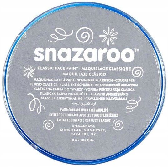  Soubor 8barvy x 18ml malovat pro malování na obličej malovat 1172039 malovat snazaroo