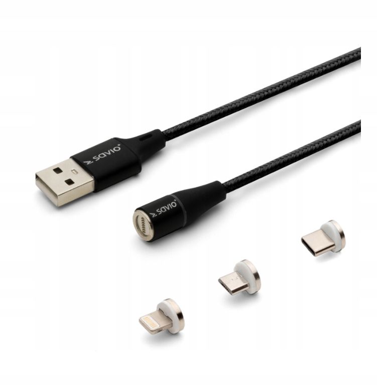  Usb kabel typ c 2.4a červený 2400mah qc 3.0