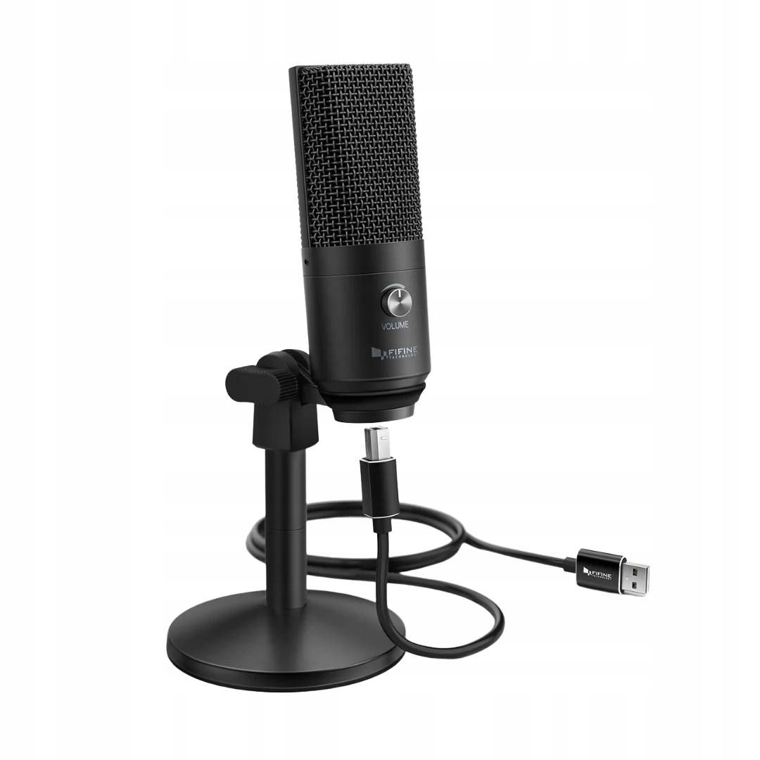  Fifine k690 žaidimų mikrofonas studijos usb žaidėjams podcasterow kūrėjų