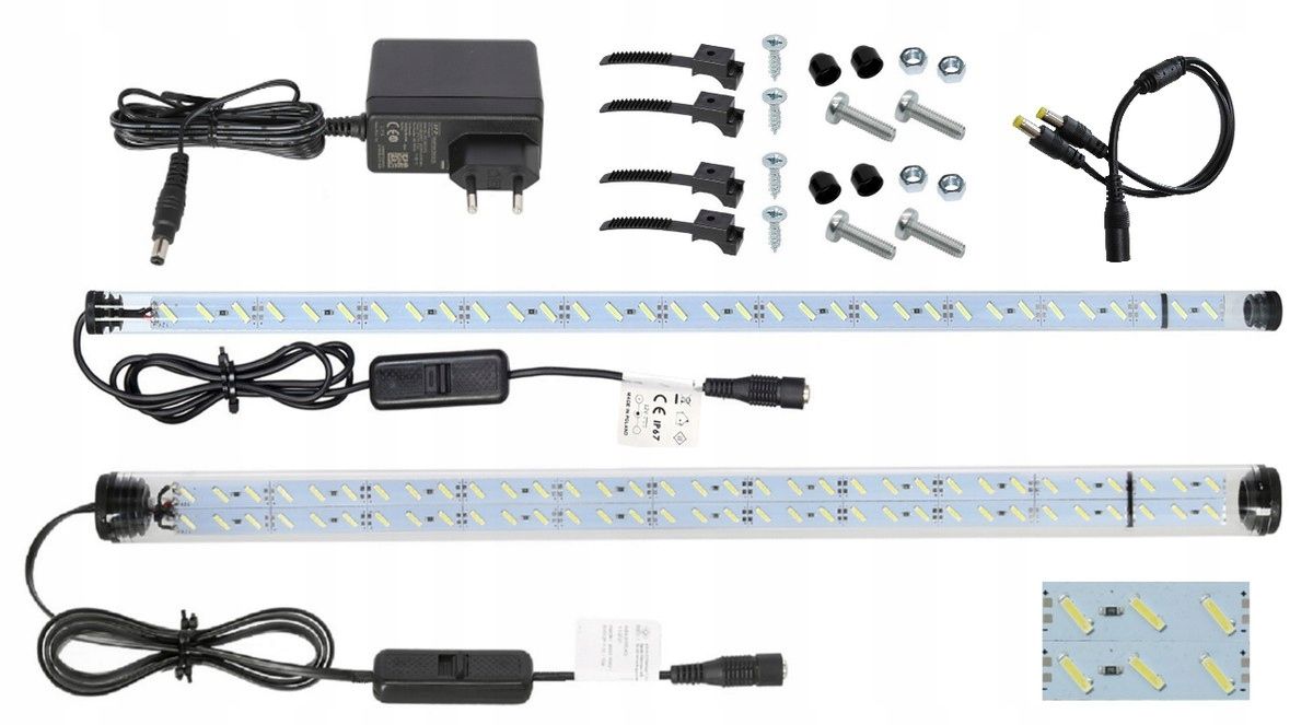  Led zářivka plant rostliny 30cm akvárium grow 1:1