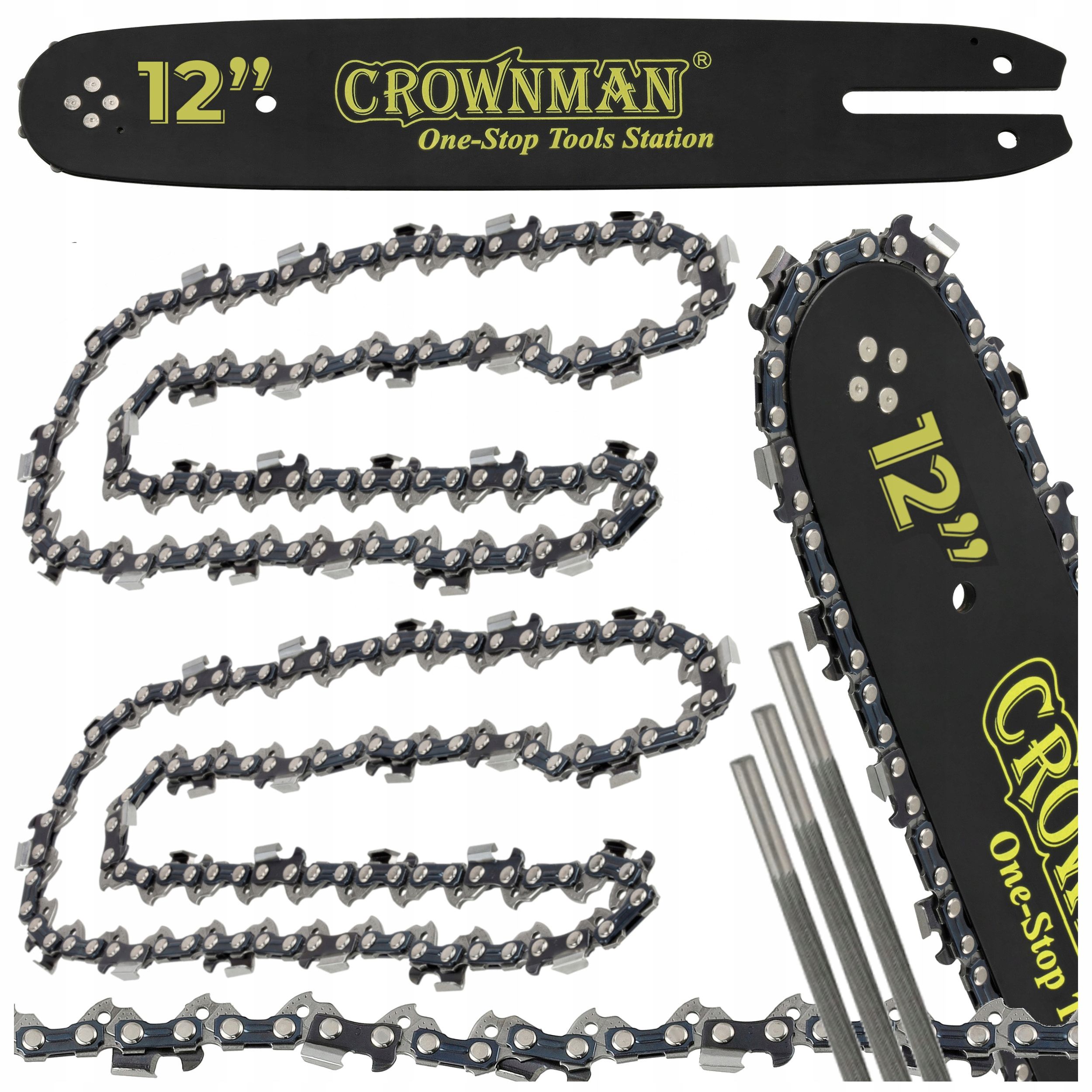  Kette 12" für eine benzinsäge schneiden 3/8 springen ketten für den läufer