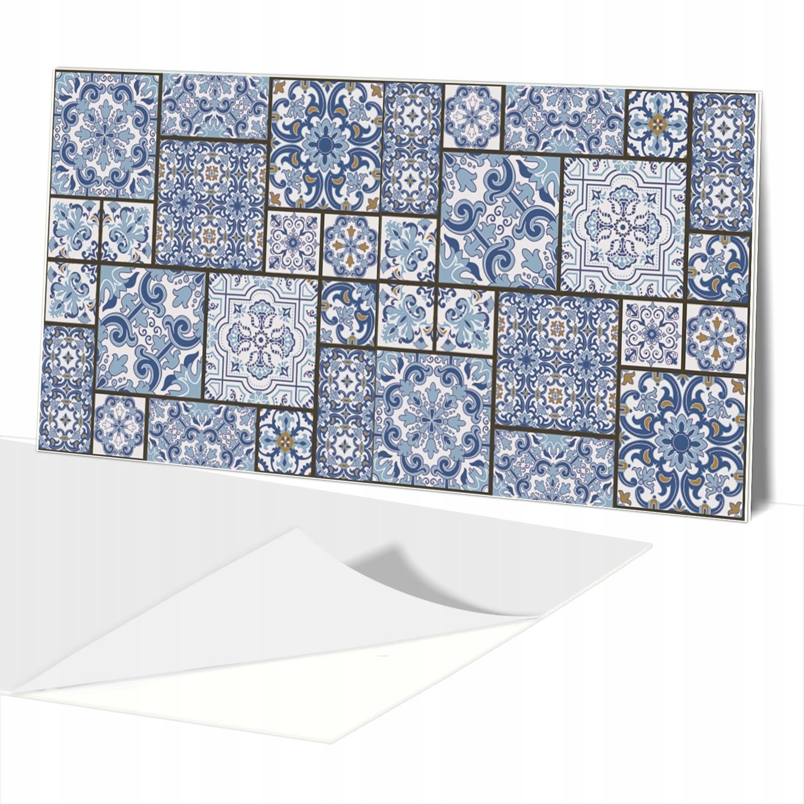  Lipīga plāksne pvc paneļi uz sienas marokānis patchwork 100x50cm
