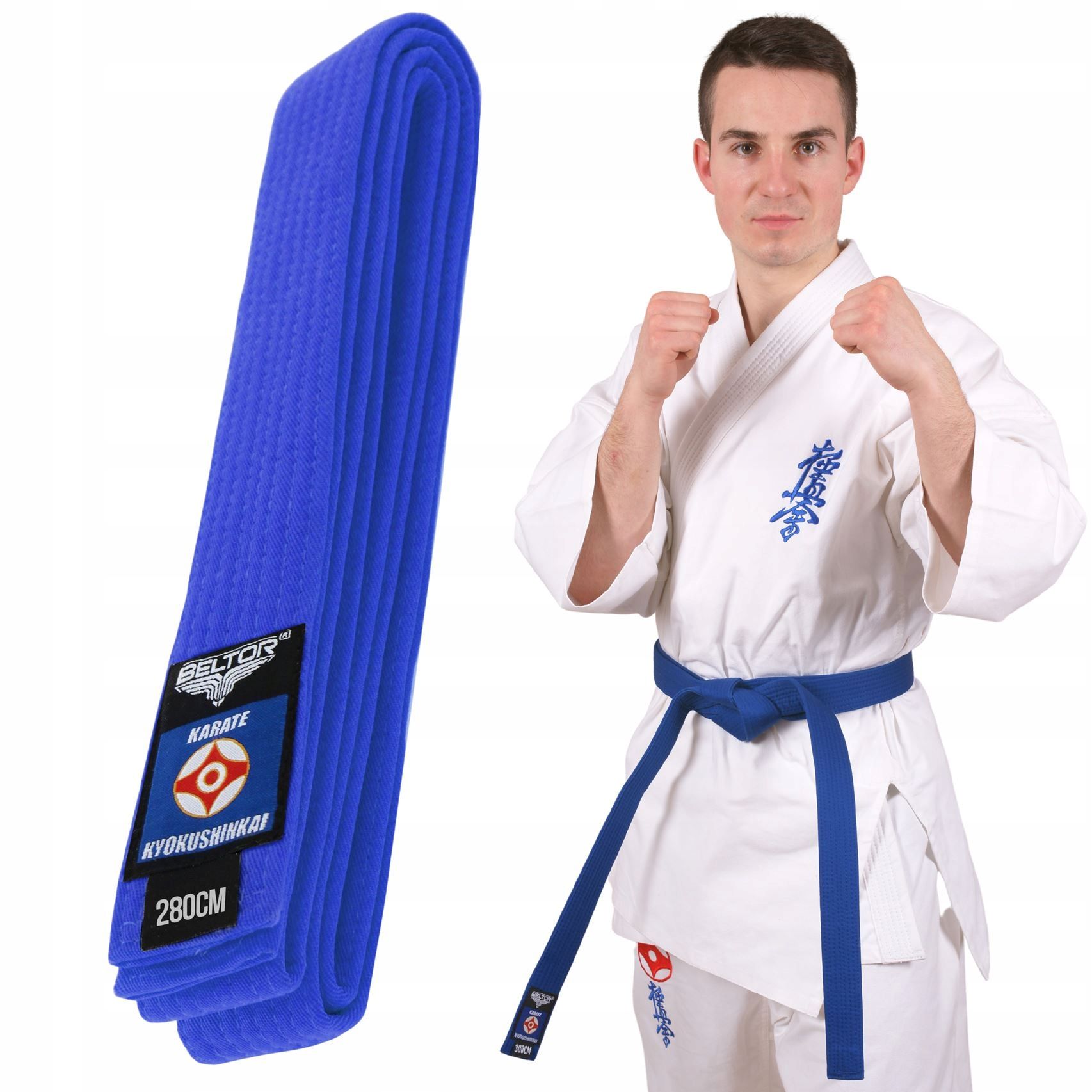  Blau gürtel karate kyokushinkai beltor 220 cm