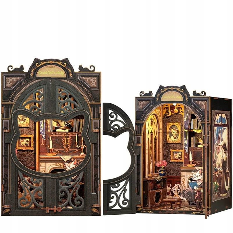  Miniatūra māja book nook vasara fejas dāvana diy