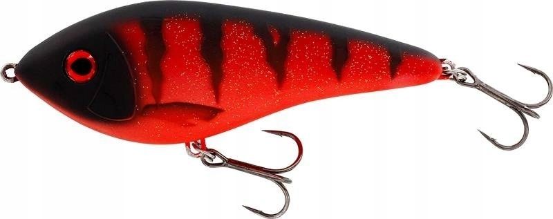  Vobleris westin swim jerk 10cm 34g - skęstantis - 3d rocky red