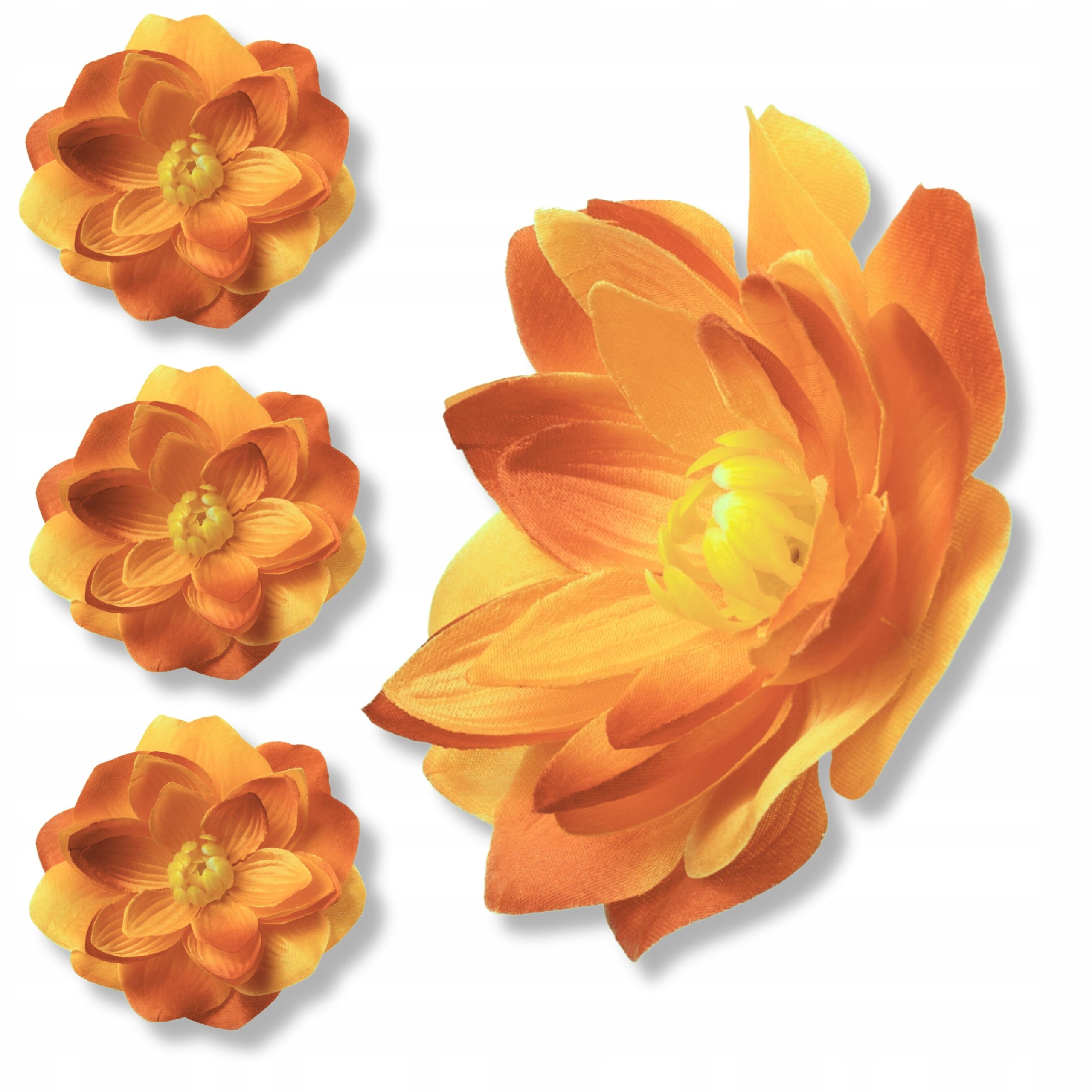  Mākslīgais zieds lotus lilijas ūdens 11cm gaiši rozā galva wyrobowa 12 datoriem.