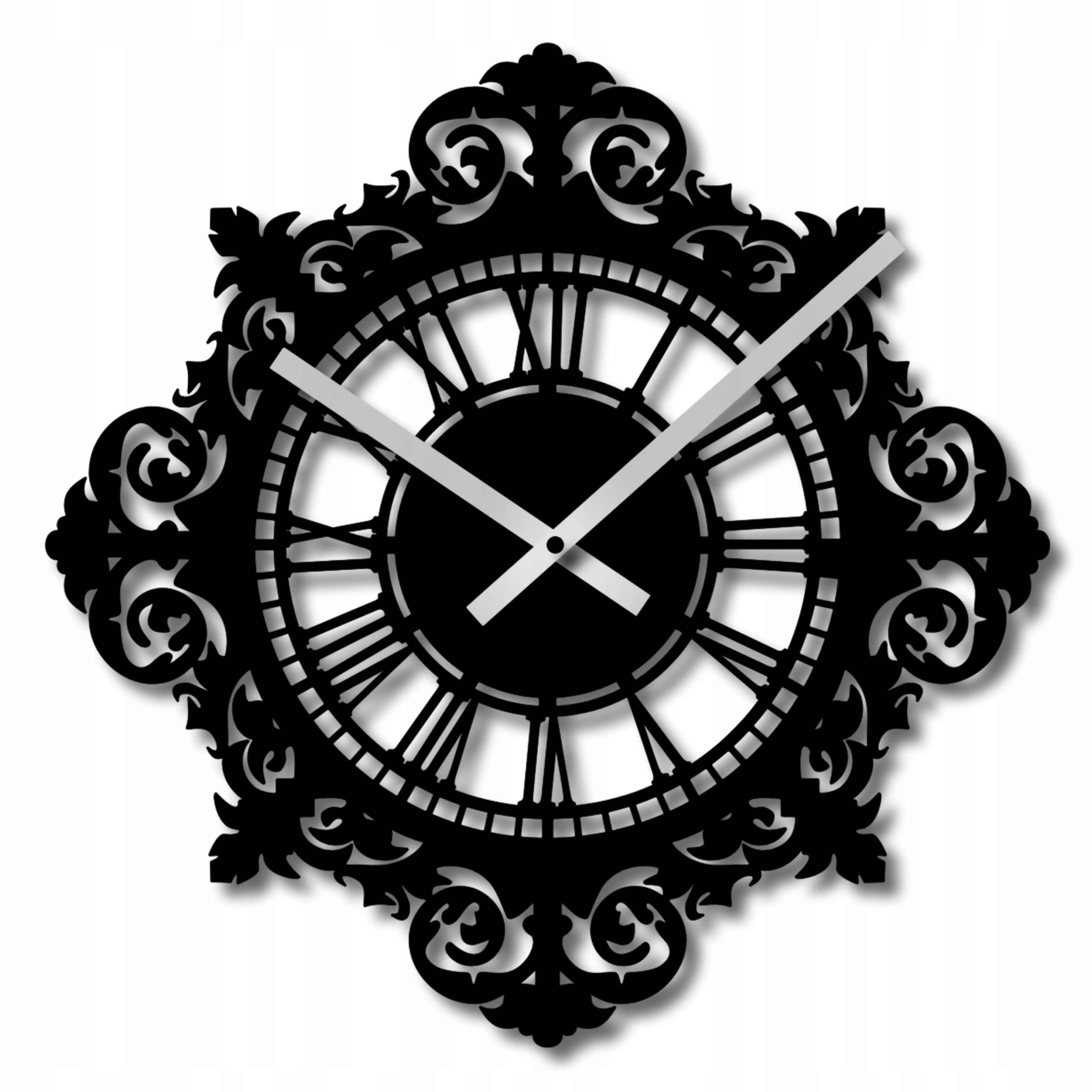  Wall clock 60 cm clock on the wall big clock openwork classic big numbers