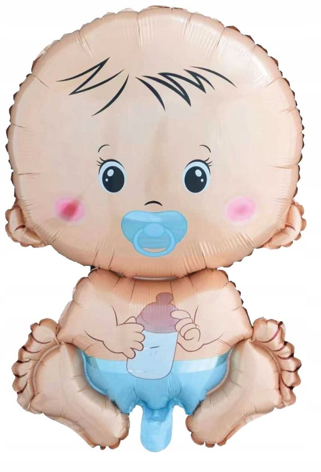  Folijskābes balons zīdainis zēns gender reveal party mugura sveiciens mājās