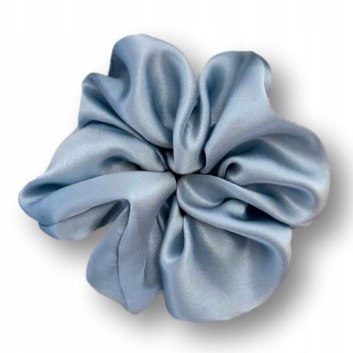  Louis vuitton silk rubber band for hair scrunchie 100% silk white r. m